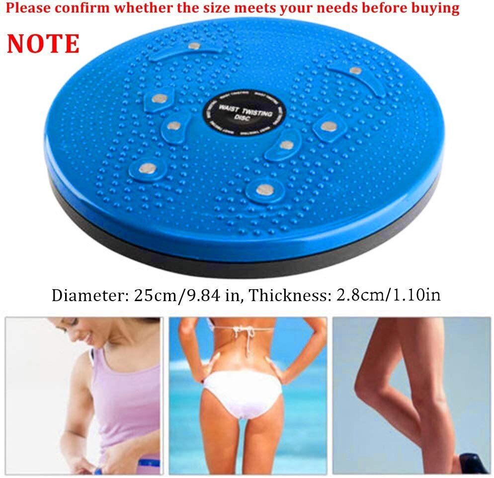 Taille Twisting Disc Board Body Building Fitness Balance Board Magnetische Massage Plaat Aërobe Oefening Voet Roterende Board