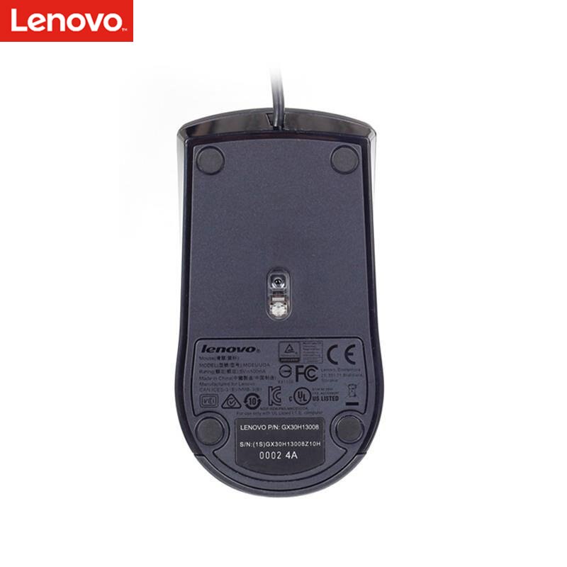 Lenovo PS2 Mouse Wired mouse Optical wired mouse Home office businesst for PC