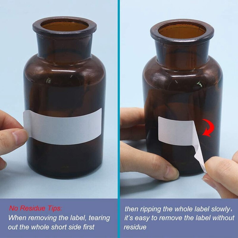 Food Date Labels and Blank Freezer Labels,Removable Refrigerator Sticker Tape for Meal Prep Container Pantry Kitchen