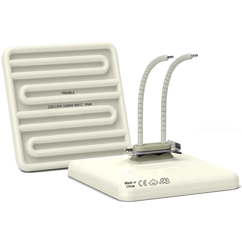 Custom Vacuum Ceramic Heating Plate 140X160mm Far Infrared Ceramic Heating Brick Heating Plate Heater
