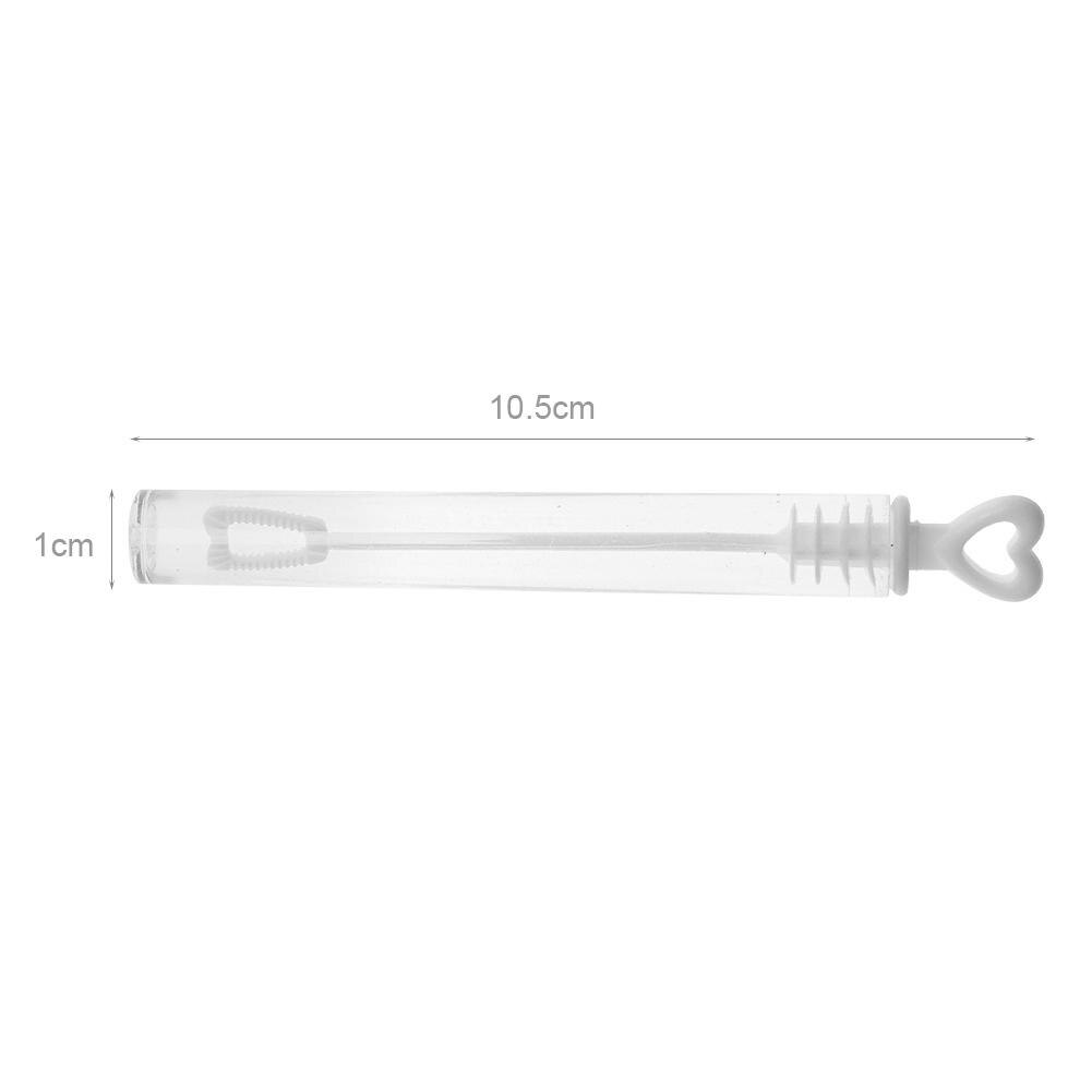 100 Stuks Lege Bubble Zeep Maker Fles Wedding Party Decor Kid Outdoor Fun Bubble Speelgoed Baby Douche Bubble Zeep Flessen lege