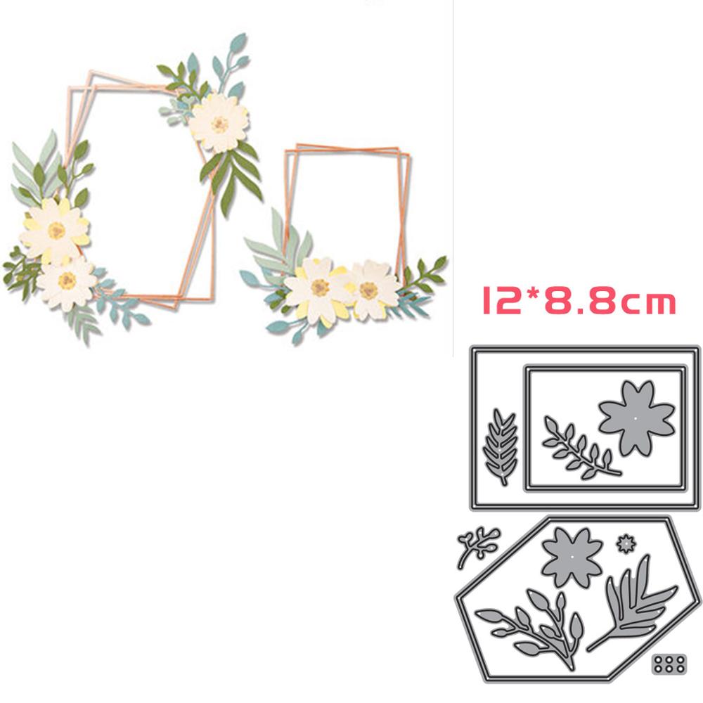 Dinosaurussen Thinlits Scrapbook Metalen Sterft Stansen Voor Papier Frame Sterven