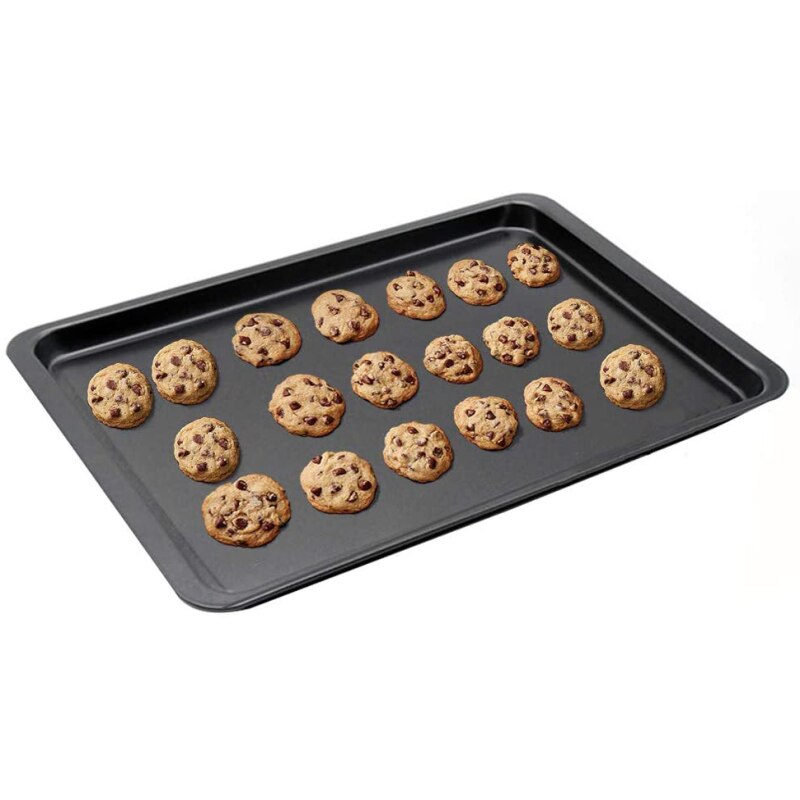 1PC Rectangle DIY Bread Cake Mold Non-stick Baking Tray Oven Rectangular Black Pastry Kitchen Cookie Baking Bakeware Tray
