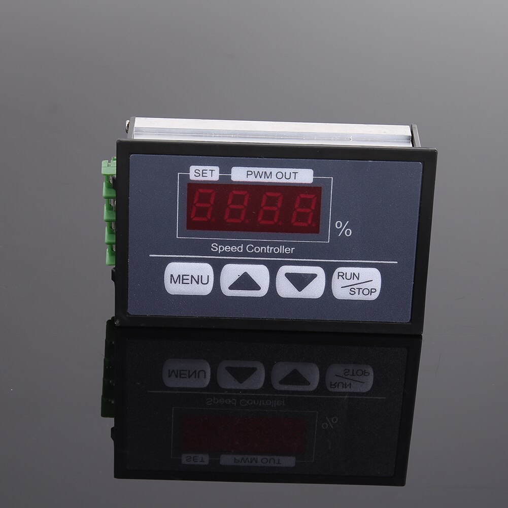 DC Motor Speed Control Switch Slow Start Soft Stop PWM Digital Display 6-60V 30A Easily Carrying Lightweight Gadgets