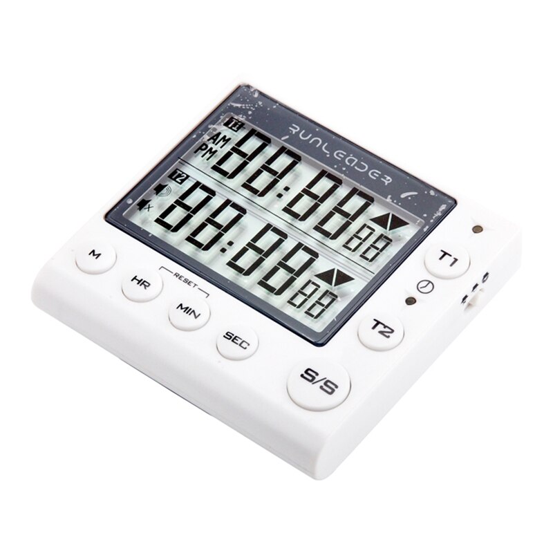 Keuken Timer Digitale Countdown Timer 2 Kanaals Kn... – Grandado