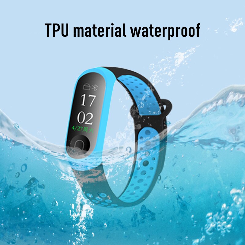 Sport Mi Band 3 Strap Wrist Strap For Xiaomi Mi Band 3 Sport Silicone Wristband For Mi Band 3 Smart Watch Bracelet Accessories