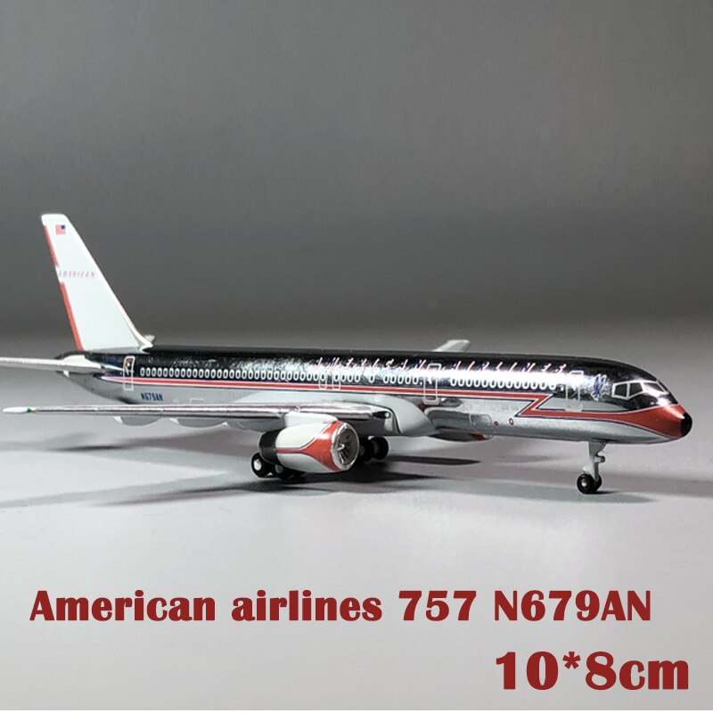 Air Canada 1:500 C-gaaq 727 Modello di Imballaggio Della Bolla Modello di Aereo Argento Diecast Collezione Boy Regalo: USA 757 N679AN