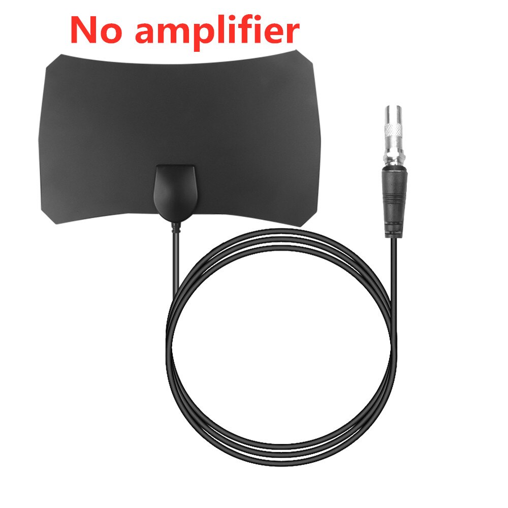 Kebidu 4k 25db high gain hd tv dtv box digital tv antenne eu stik 50 miles booster aktiv indendørs antenne hd flad: Default Title