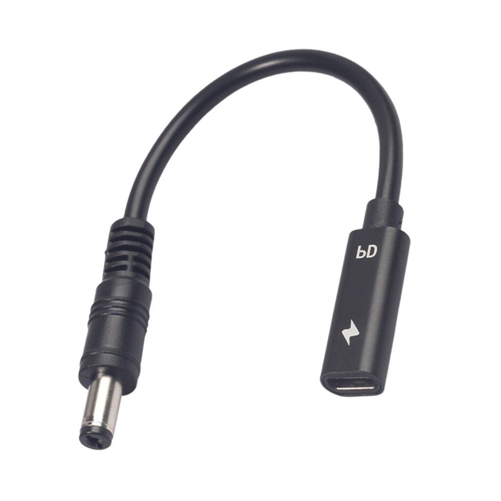 USB tipo C USB 3,1 USB-C a DC 20 V 5,5 de 2,5 Mm y 2,1 Mm macho de Cable de carga para