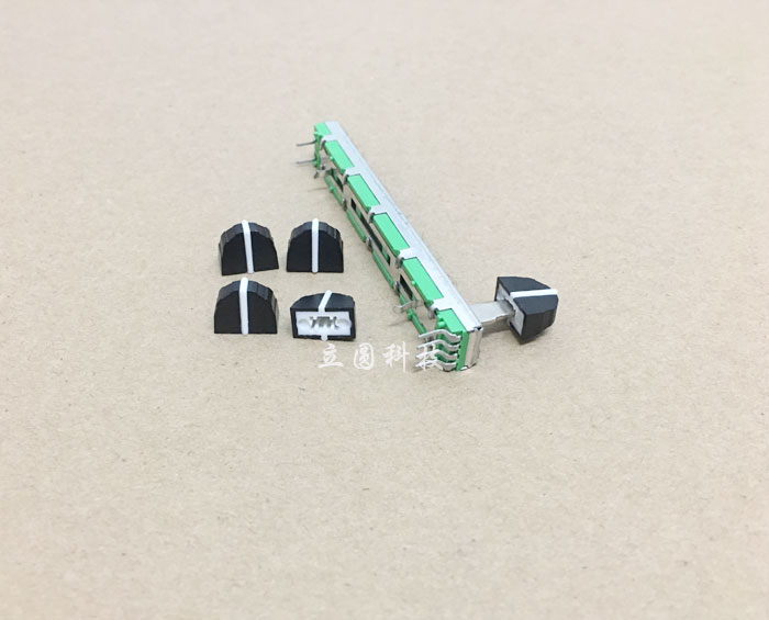4mm straight slide potentiometer push button Mixer EQ equalizer potentiometer effect fader cap adjustment switch