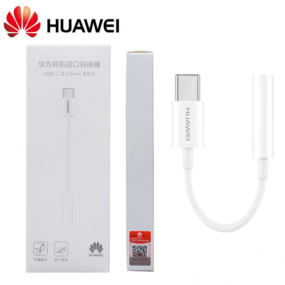 HUAWEI Audio- kabel Typ C 3,5 Jack Kopfhörer Kabel USB C zu 3,5mm Kopfhörer Adapter Für Huawei P10 P20 p30 Profi Kamerad 10 Profi 20 30