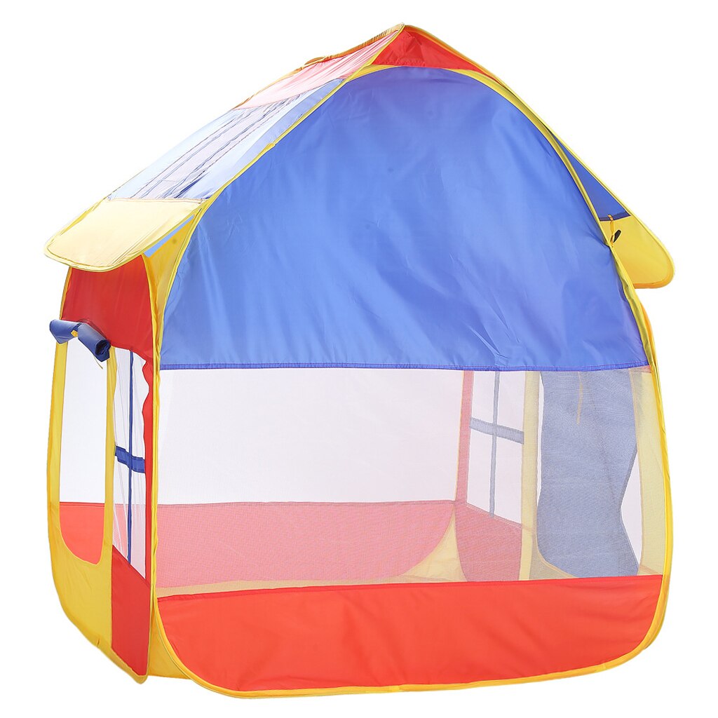 Tri-colore della Casa del Gioco su Tenda del Gioco per I Bambini Al Coperto Giochi tutto'aperto