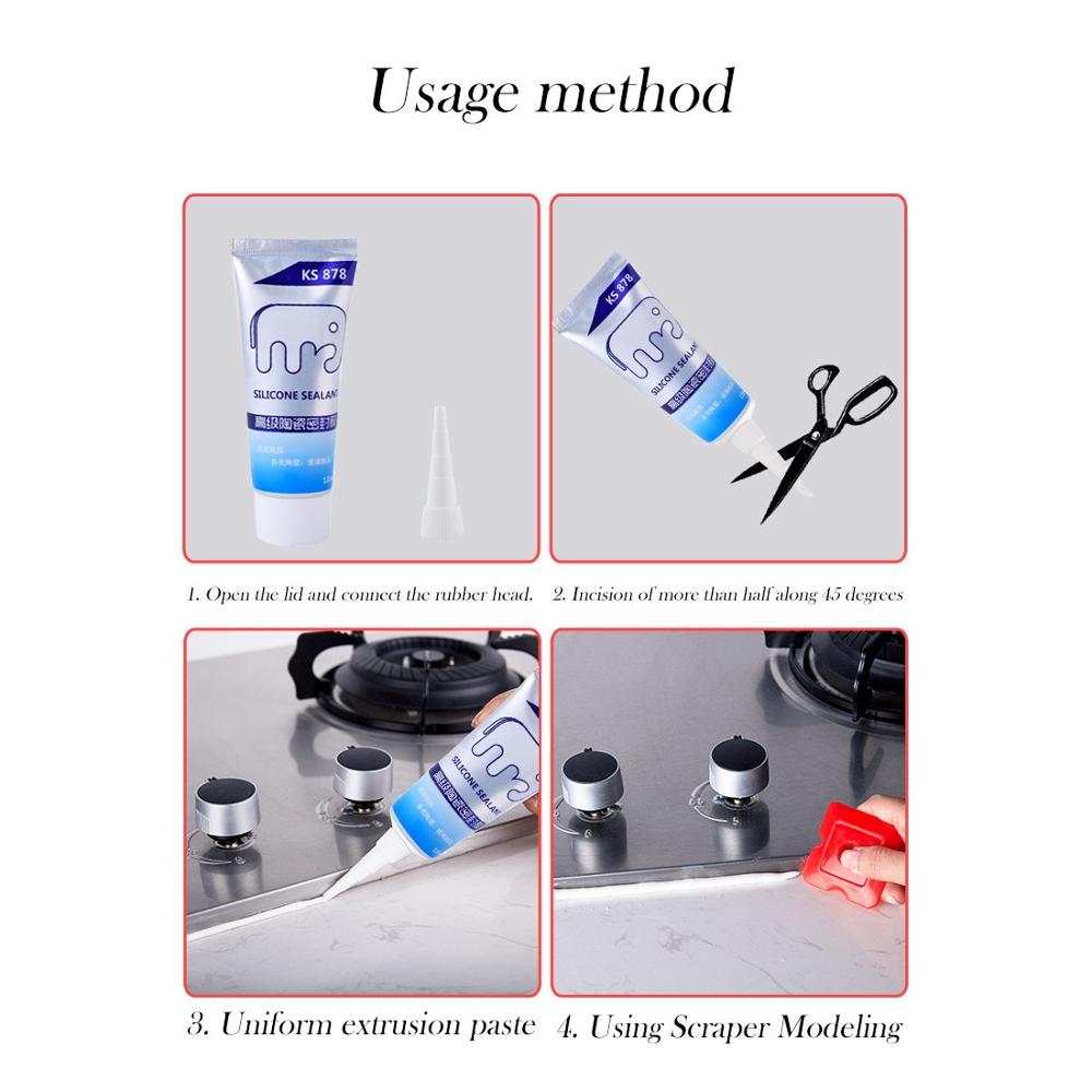 Tile Gap Refill Agent Sealer Repair Glue Home Kitchen Tile Reform Coating Mold Cleaner Decoration Posters Hand Tools #15F