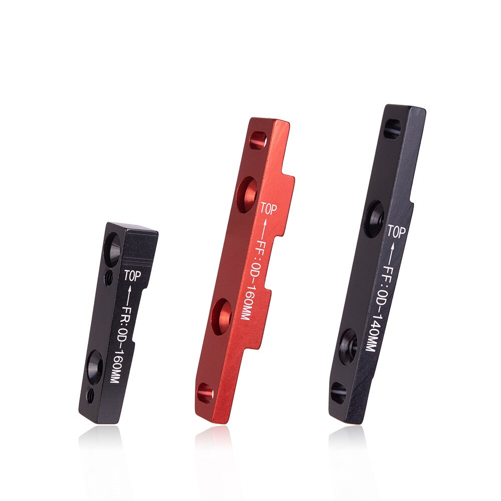 Ultralight Racefiets Schijfrem Platte Mount Adapter Fiets Schijfrem Adapter Legering Beugel Voor 140 160Mm Rotor Fietsen onderdelen