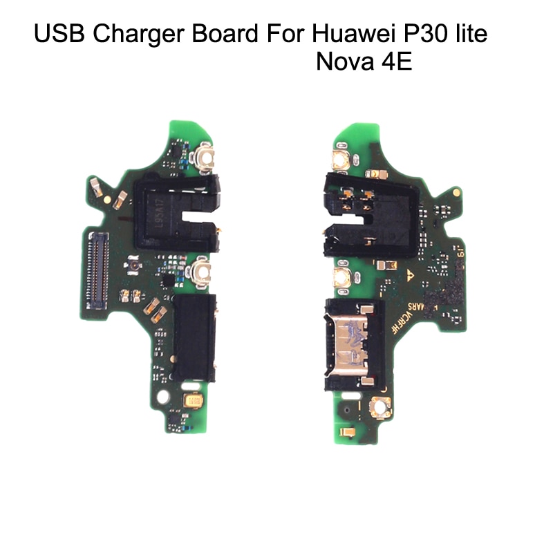 USB Charger Board Voor Huawei P30 lite Reparatie Onderdelen Charger Board Voor Huawei Nova 4E