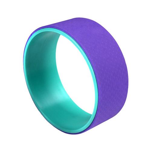 Aro para Yoga o Pilates, accesorio para hacer ejercicio, gimnasia, fitness, rodillo de estiramiento trasero, anillo de yoga, artículos auxiliares: Morado