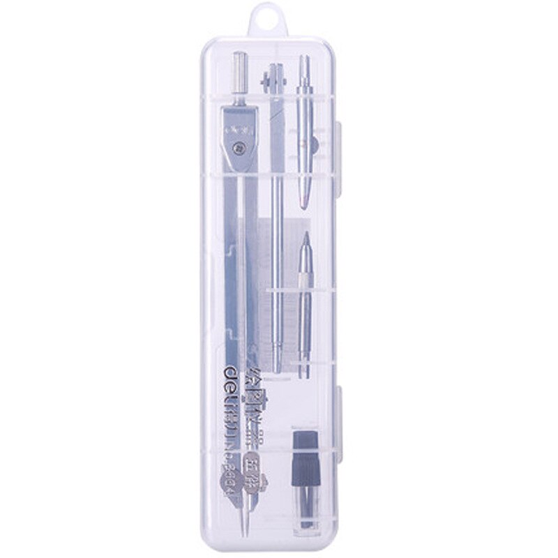 Metal 5 -Piece Set Drawing Compass Mathematical Geometry Tool Circular School Supplies Students Stationery