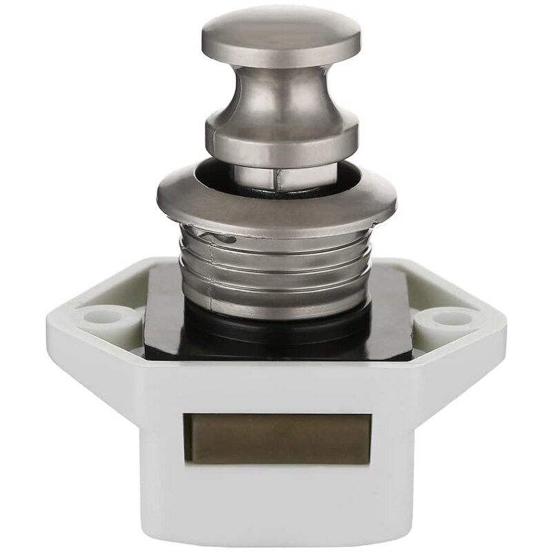 5Pack Drukknop Klink 15-27Mm Vangen Deurknoppen Wit Voor Kabinet Kast Deurknop Boot paardentrailer Camper Van
