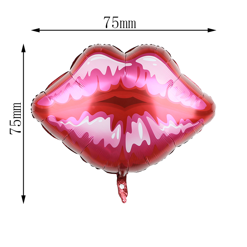 1Lot Grote Rode Lippen Folie Ballon Lip Roze Hart Helium Balaos Bruiloft valentijnsdag Decoratie Liefde Thema Party Paar levert