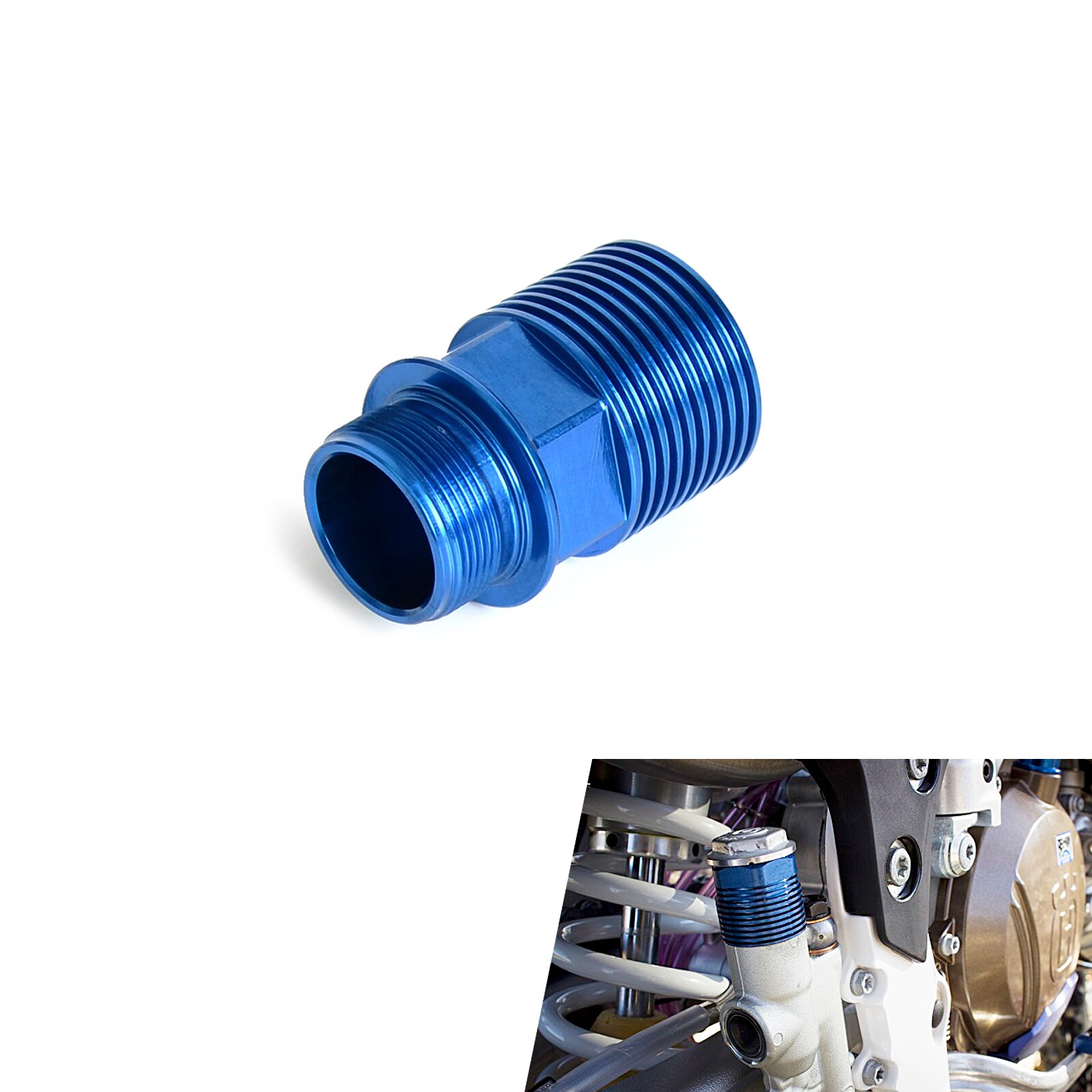 Rear Brake Reservoir Extender Voor Ktm 125 150 200 250 300 350 400 450 530 Sx Sxf Exc Tpi Excf xc Xcf Xcw Xcfw Smr 2004: Blauw