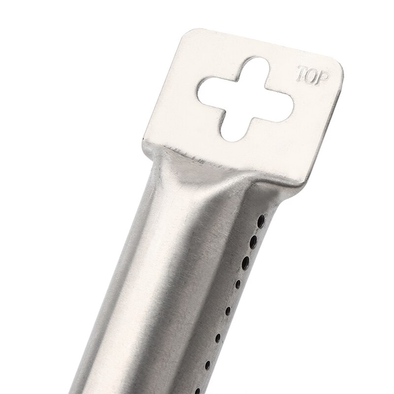 Replacement Straight Tube Burner for Weber, Universal Tube Grill Burner Adjustable Length Extends From 12 to 17.5 Inch