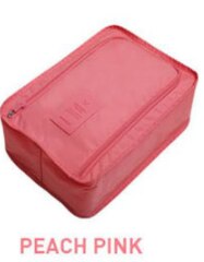 Portable Multi-function Bag Folding Travel Bags Nylon Waterproof Bag Large Capacity Hand Luggage Business Trip Traveling Bags: pink-2