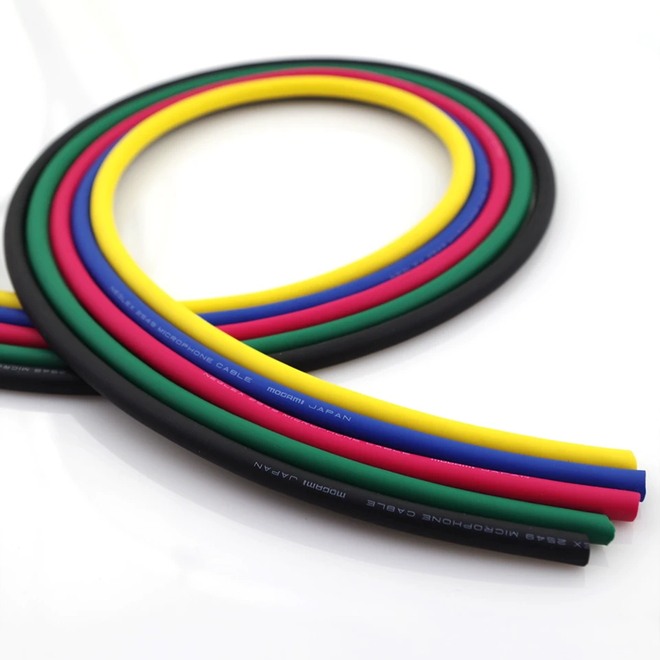 Högtalarkabel Purovoz Mogami 2549 - OFC 22AWG - Flätad Skärm - Tvinnat Par Konstruktion