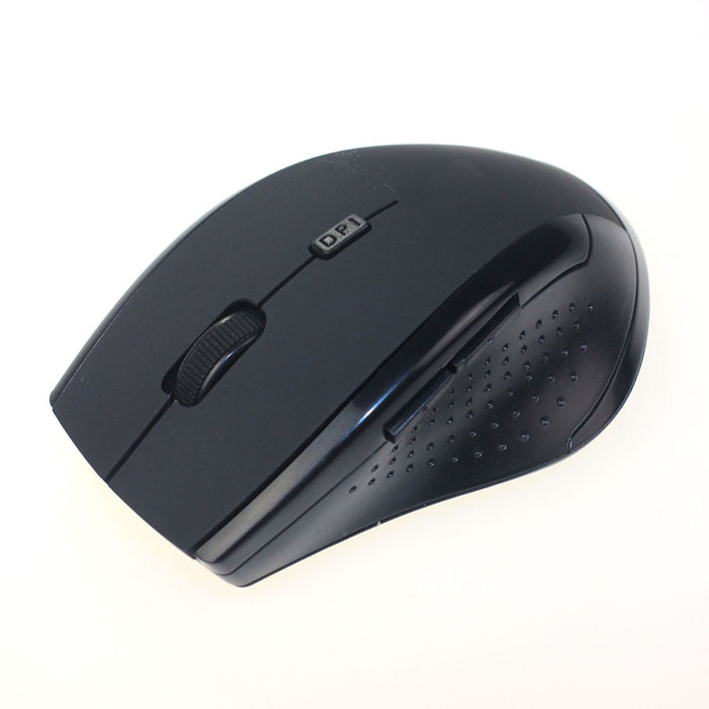 2.4GHz Wireless Optical Gaming Mouse Mice For Computer PC Laptop Black Computer Accessories: Black