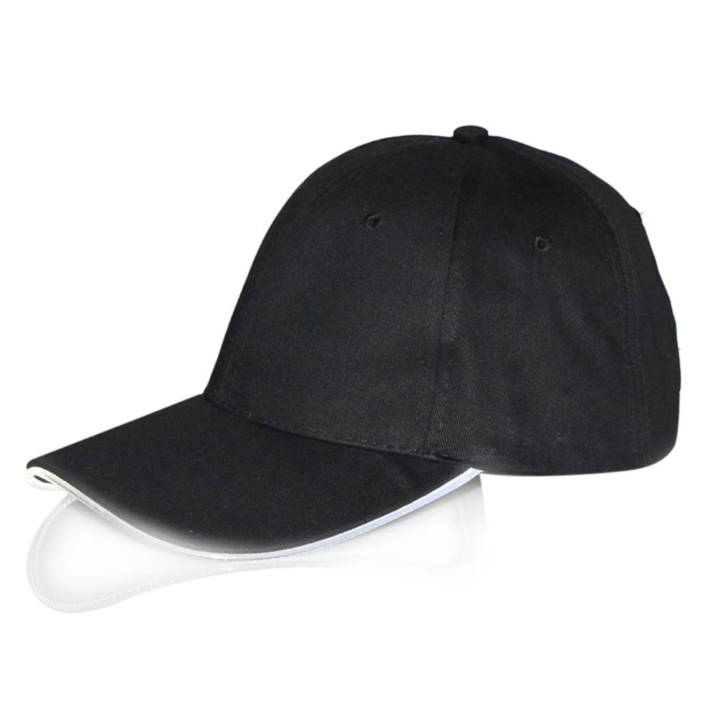 Nueva gorra de béisbol gorra de Hip Hop gorra de fibra óptica sombrero brillante LED de fibra óptica iluminador ajustable Unisex sombrero de sol: 7