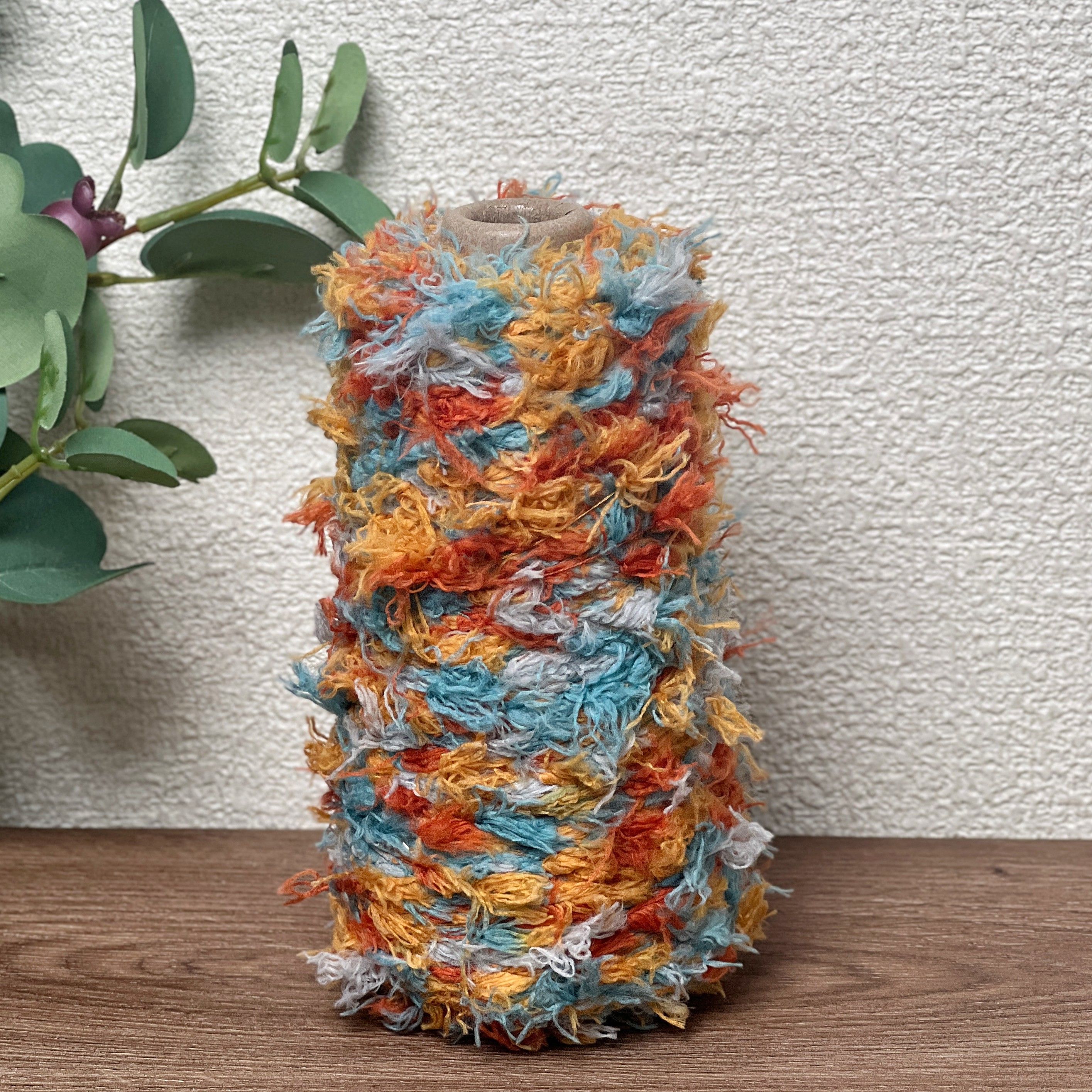 250 g ausgewähltes Garn, gehäkeltes Popcorn-Feder-Bohnenfaden, weicher und bequemer Pullover, Schal, Mantel, Tasche, gemischter Faden, handgewebter Faden: green