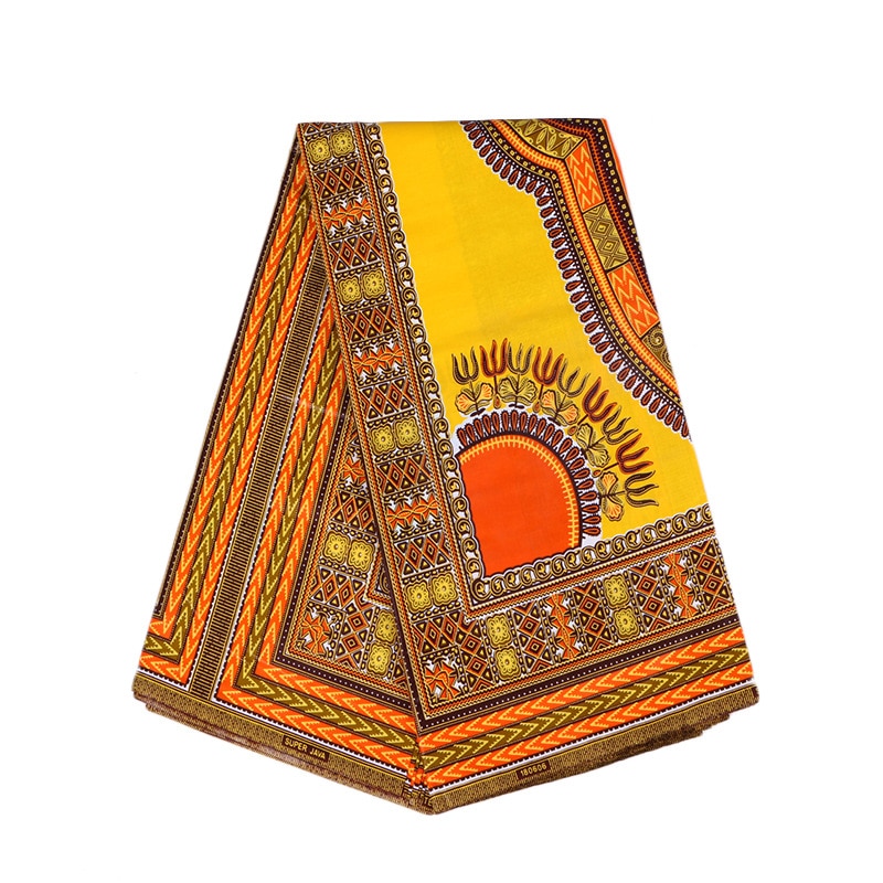 Tela africana de cera de algodón, tejido Batik para ropa de África, cera de tissu de ghana,