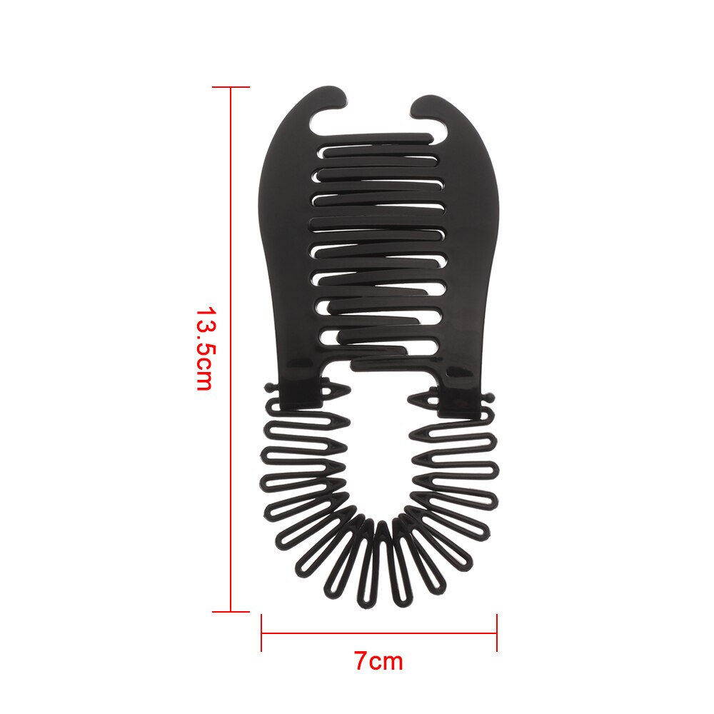 Pinza de pelo elástica para mujer, Herramienta de sujeción de pelo tipo Escorpión, Coleta, bandas de goma, accesorios para el cabello, 1 ud., novedad