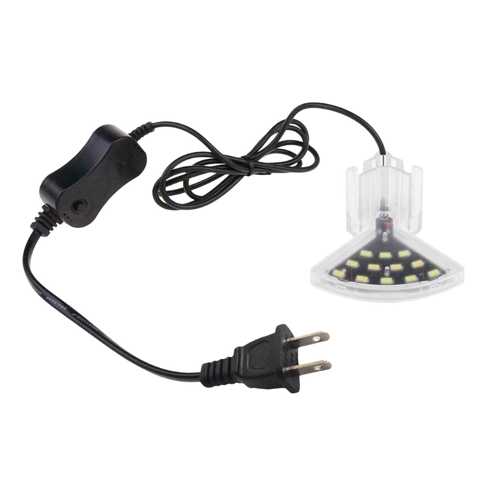 Mini Clip impermeable Luz de acuario LED tanque plantas acuáticas lámpara de cultivo decoración del hogar