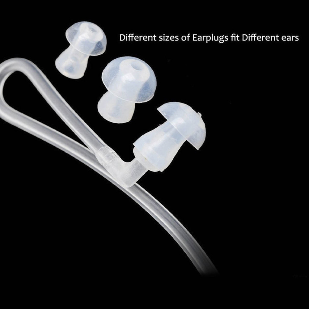 FBI Stijl Cool In-Ear Headset stralingsbescherming Oortelefoon monitor Oortelefoon Talkabout Mini Walkie luchtkanaal oordopjes