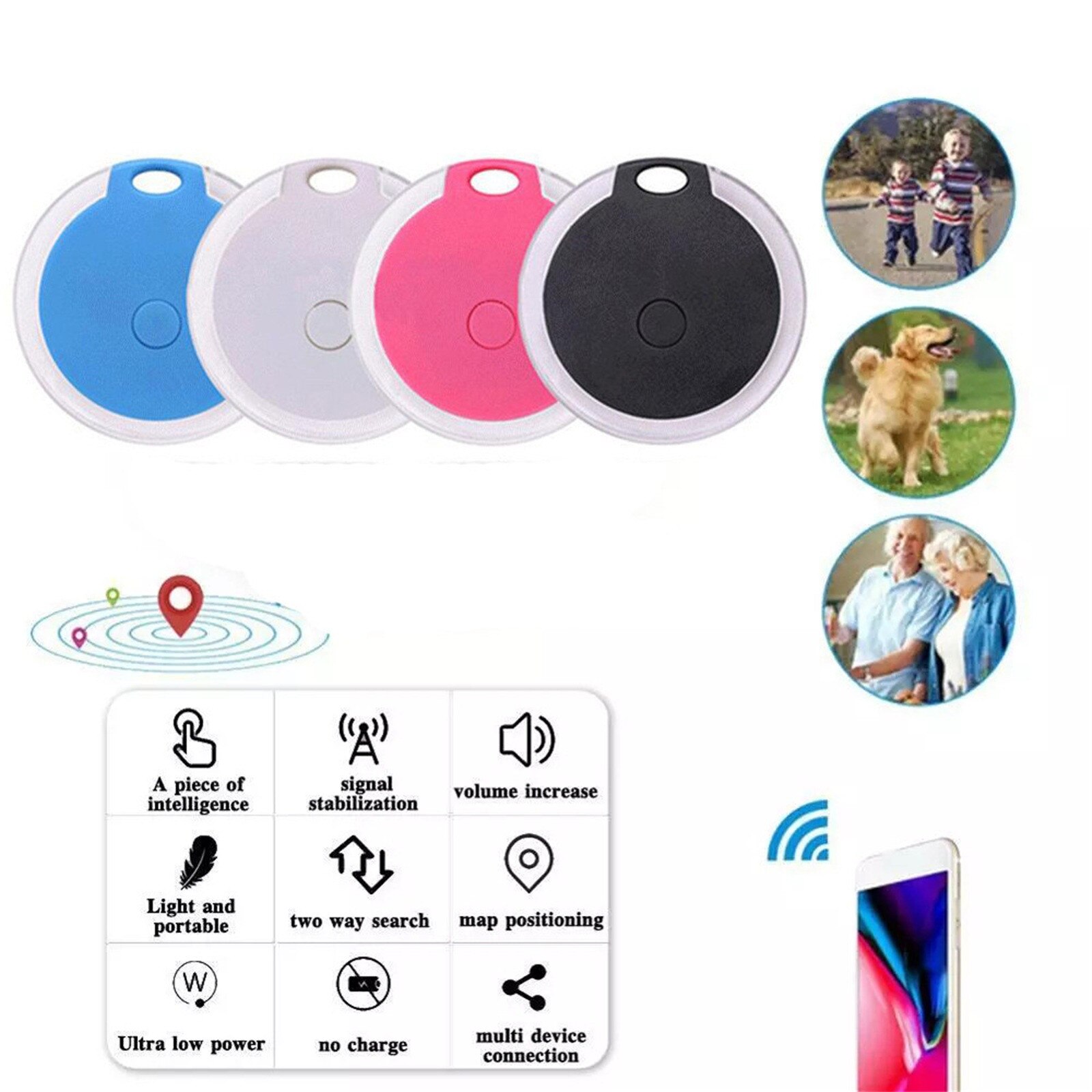 Kat Hond Mini Tracking Verlies Preventie Waterdicht Apparaat Tool Huisdier Gps Locator Gps Trackers Kat Hond Accessoires Tool Perros