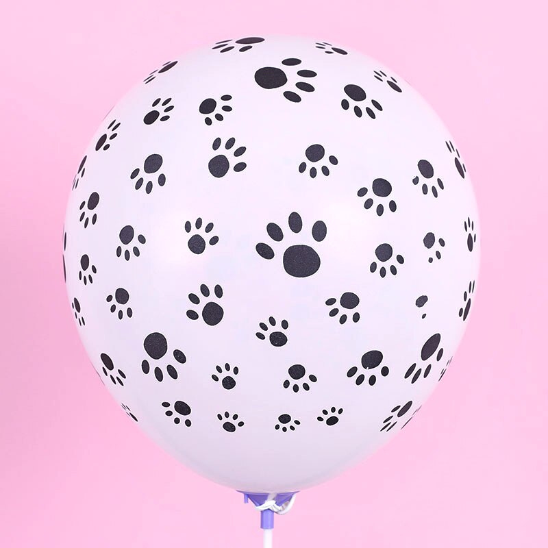 10 stk/sæt børnefest dekoration ballon dyr tegneserie latex balloner tiger skin leopard print mønster ballon børn legetøj