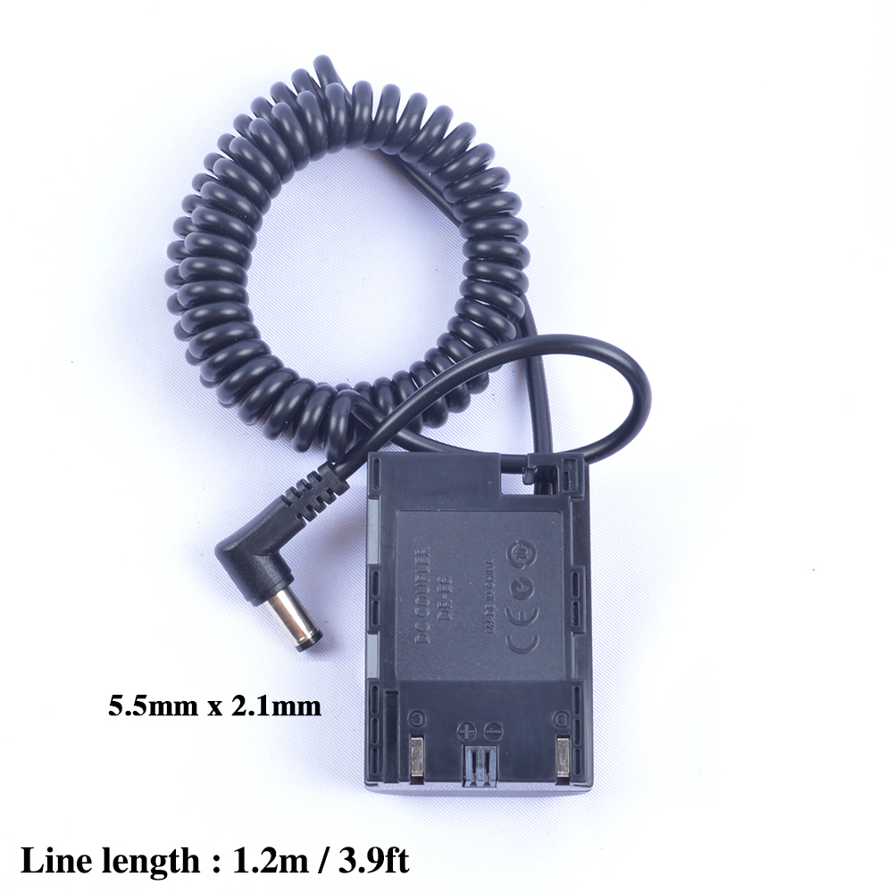 Adaptateur d'alimentation ca AC-E6N ACK-E6 pour appareil photo Canon EOS 6D 7D 5D Mark II III IV 60D 60Da 70D 5DSR, batterie factice LP-E6N: Dummy Battery