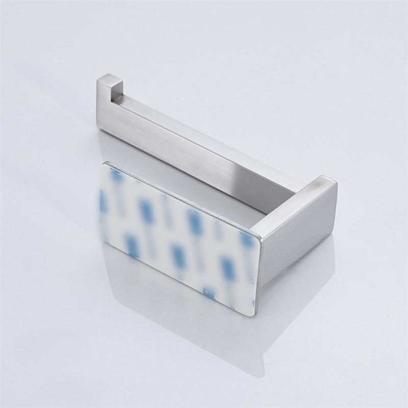 Rvs Toiletrolhouder Badkamer Tissue Houder Duurzaam Wandmontage Roll Papier Organisator Badkamer Accessoires
