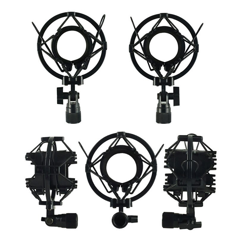 Universal Microphone Shock Mount Holder Tripod Recording Studio Microphone Stand For Computer Condenser Bracket Mic Holder Stick