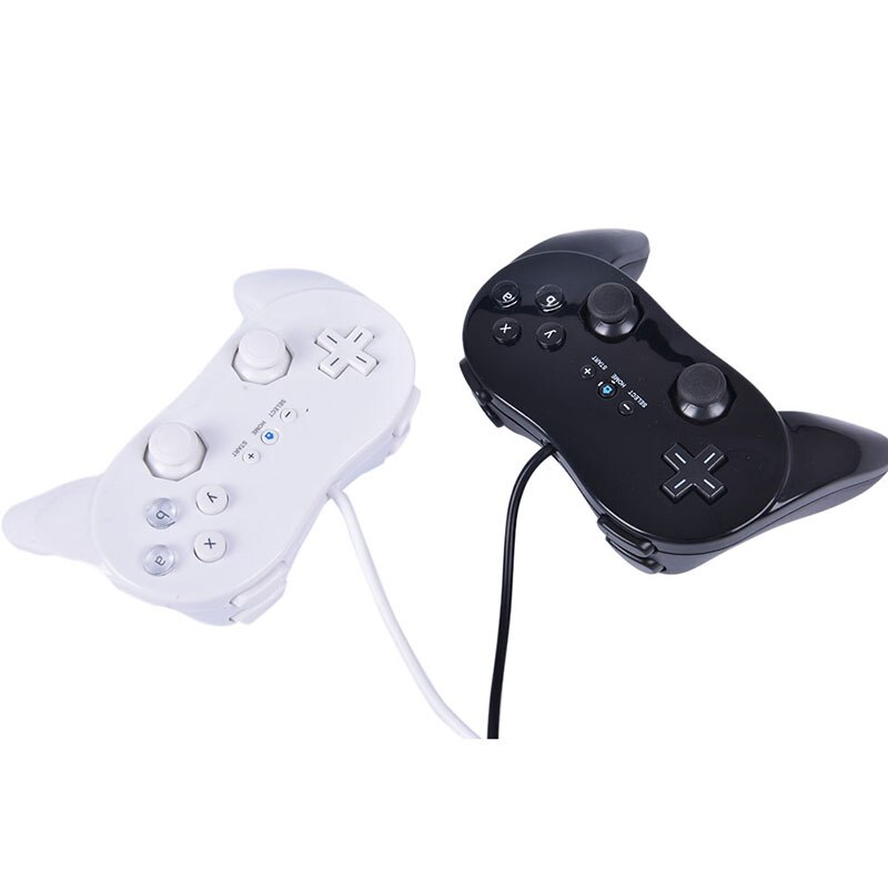 Mando a distancia clásico con cable para Nintendo Wii, mando a distancia de segunda generación