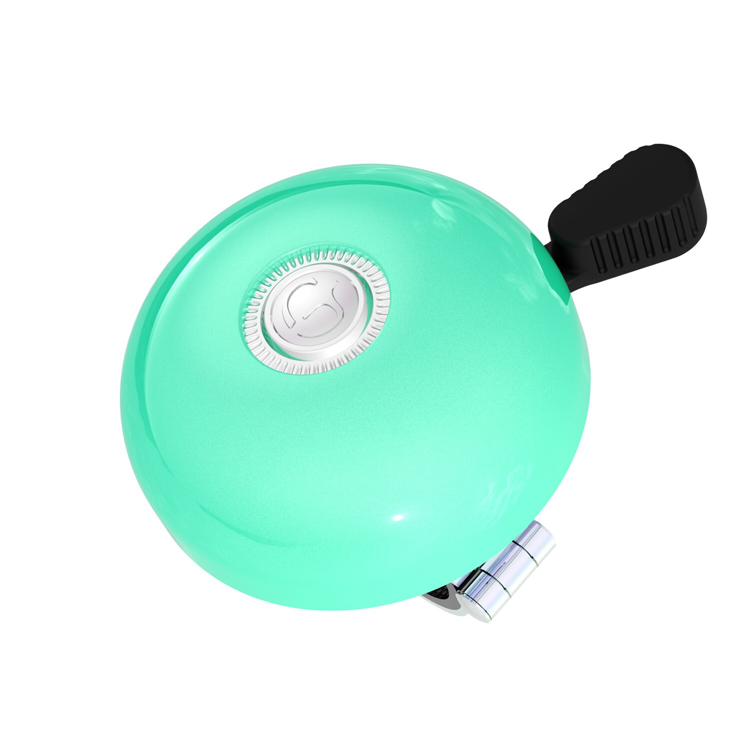 Greallthy Classic Bicycle Bell, Clear Loud Sound , Mountain Bike Bell, Safety Riding Siren, Bike Accessories Horn，Ieft Hand Use: light green