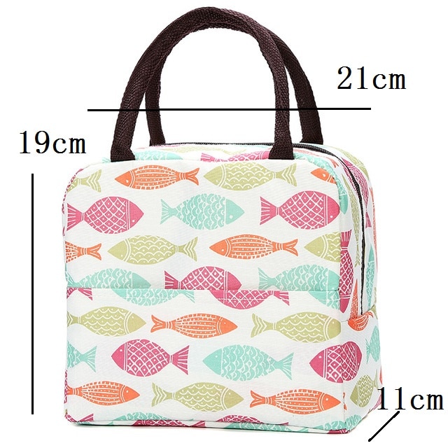 1 pièces frais isolation balles froides thermique Oxford sacs à déjeuner étanche pratique loisirs sacs mignon Flamingo licorne sac fourre-tout