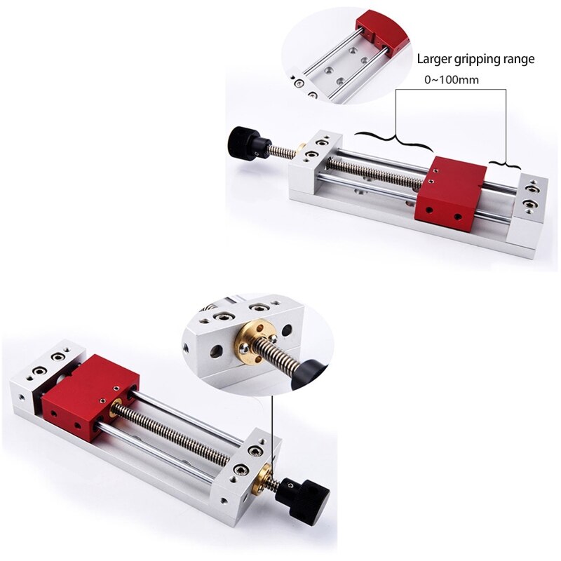 Wood Carving Vise Adjustable Desktop for Engraving Machine Bench Vise Bench Vises Clamp for Surface Grinding Machine