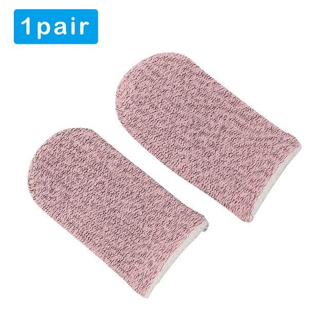 2/1pairs Breathable Game Controller Finger Cover Proof Non-Scratch Sensitive Tablet Screen Touch Gloves Thumb Sleeves for PUBG: e 1 Pair