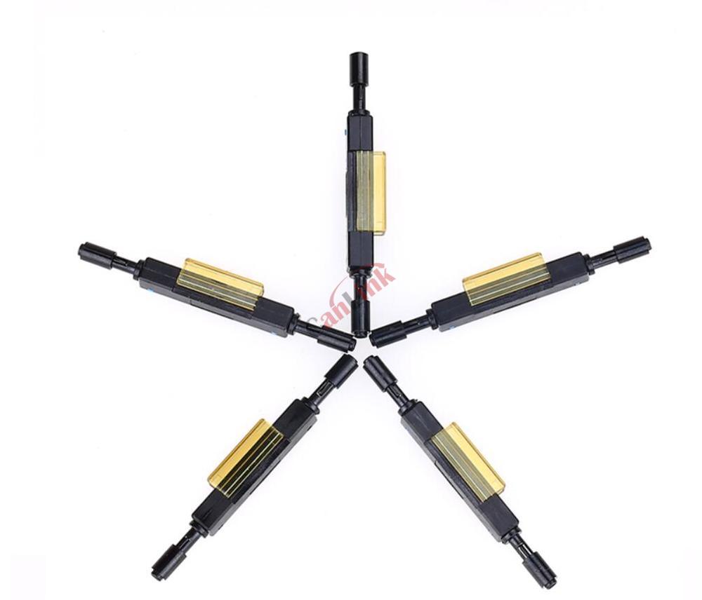 10pcs/lot L925B Fiber Optic Quick Connector Optical Fiber Mechanical Splice For Cable Optic Assembly fast