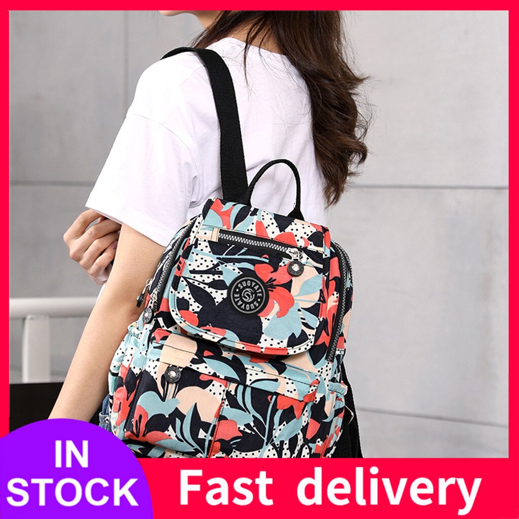 Vrouwen Waterdichte Rugzak Multifunctionele School Meisje Rugzak Nylon Reizen Rugzakken Mochila Escolar Feminina Рюкзак Женский