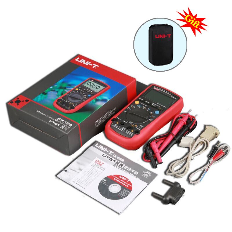 UNI-T UT61A UT61B UT61C UT61D UT61E Digital Multimeter true rms Auto Range AC DC Data Hold Multitester: UT61B