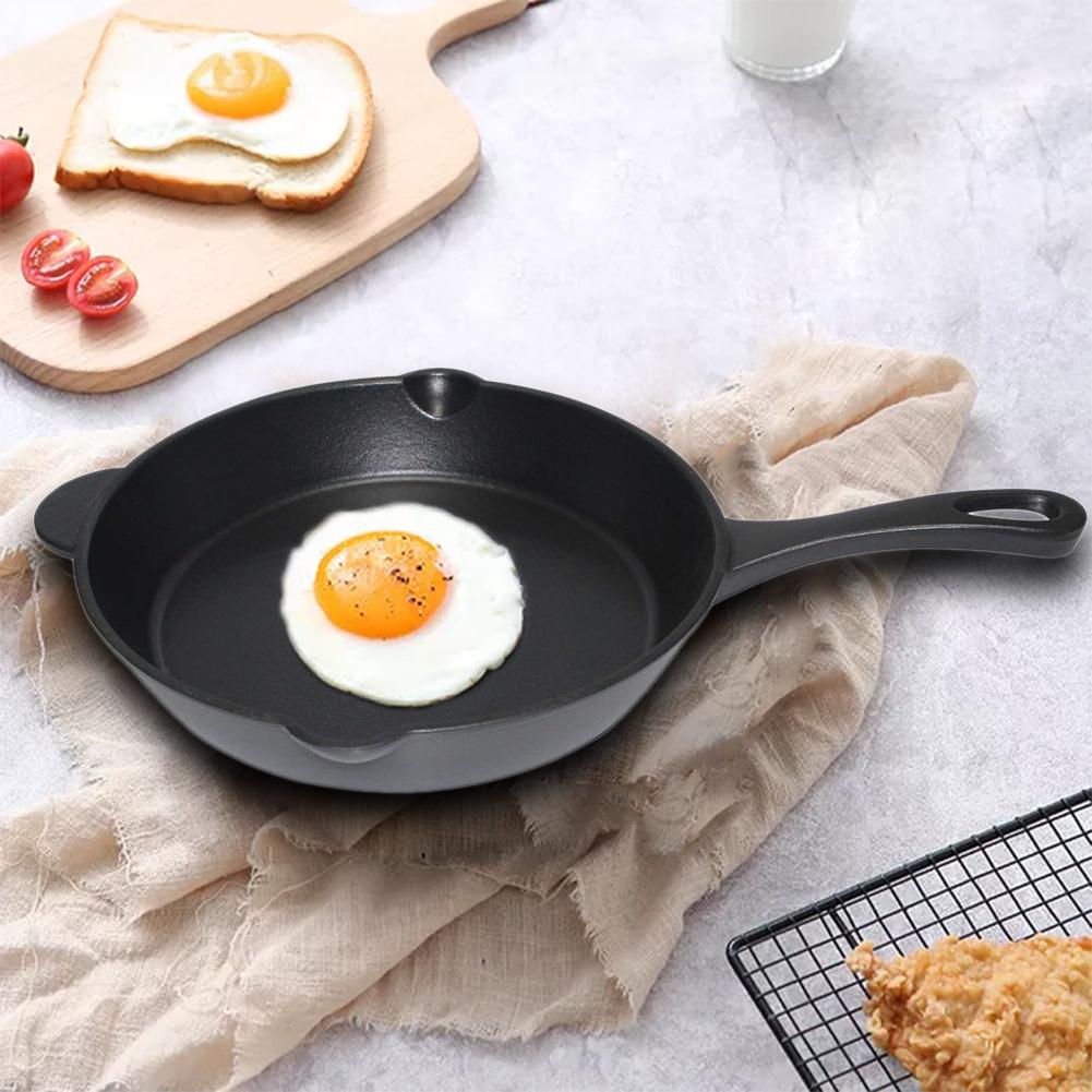 Thick Cast Iron Enamel Round Frying Pan Non-stick Iron Enamel Pot Soup Pot Cast Iron Pot