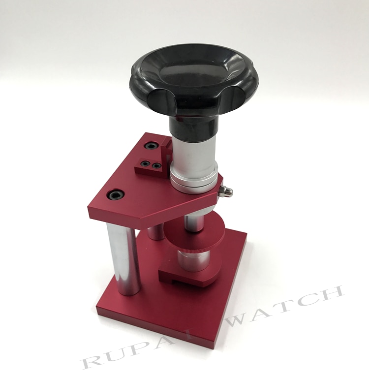 Oem banco de cristal bisel prensa reloj caja de Cierre trasero herramienta taponadora