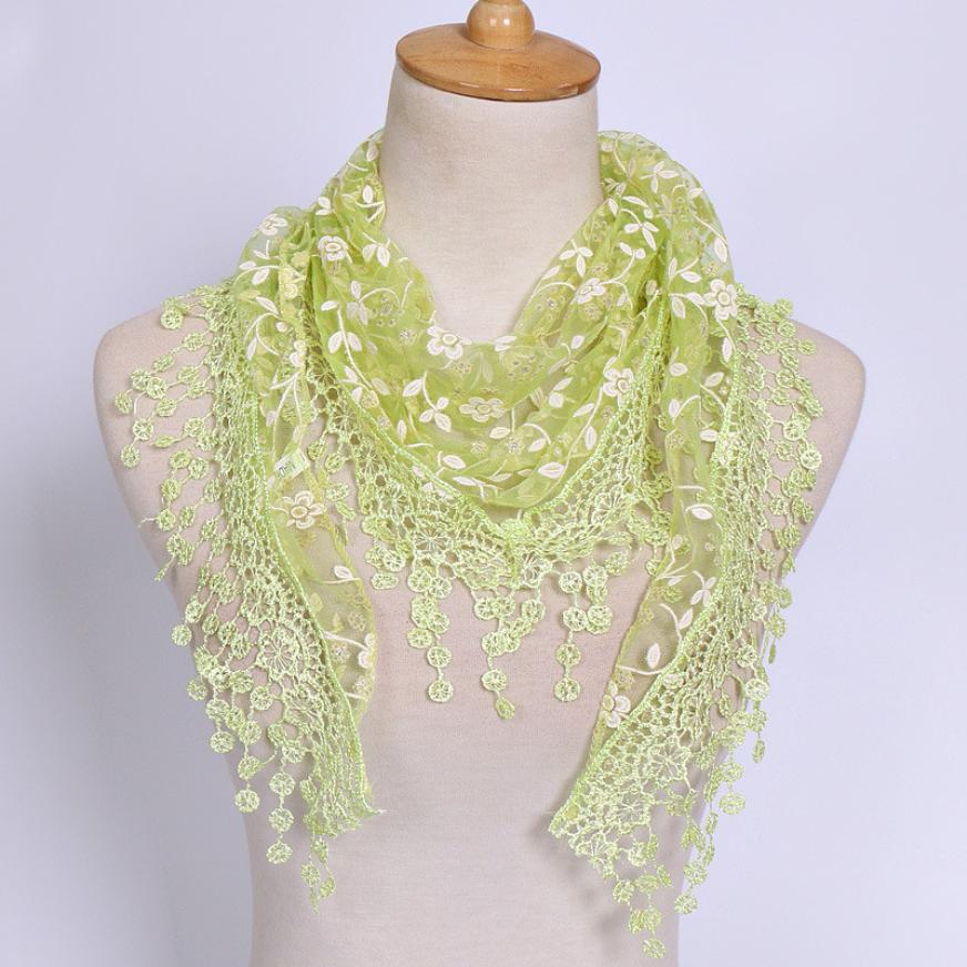Vrouwen Sjaal Wrap Sheer Bloemen Sjaal Kwastje Sjaal vrouwen Sjaals Foulards Poncho Fabulous Elastische Sjaal Halsdoek Echarpe: D